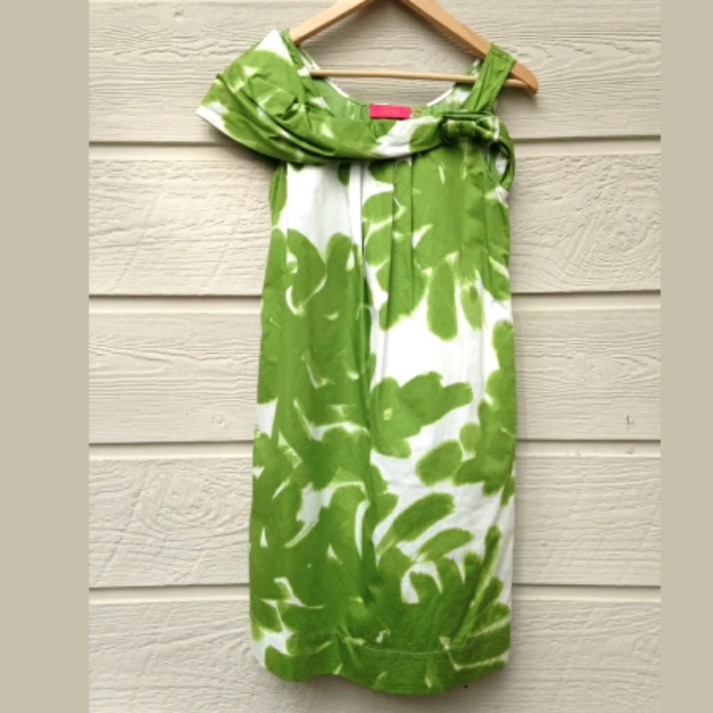 Lavia 18 Bow Shoulder Shift Dress Sz 38/IT